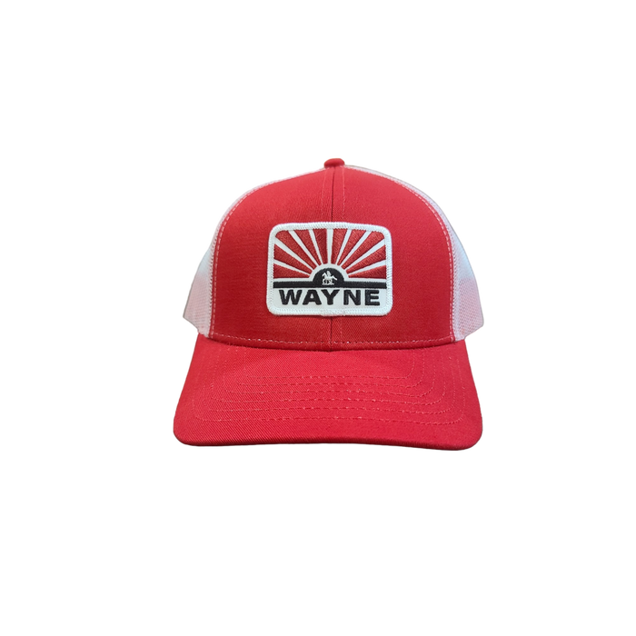 Wayne Red/White Trucker Cap