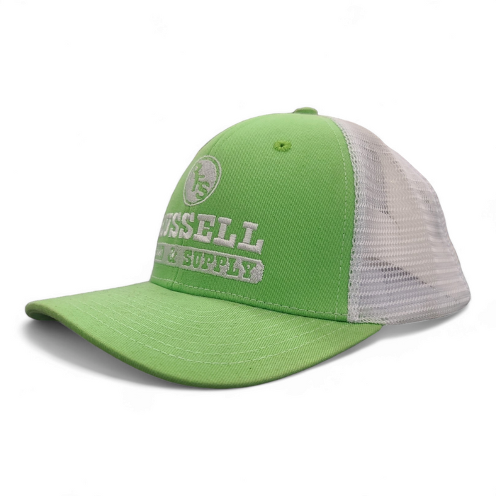 Russell Feed Classic Trucker Cap In Neon Colors — Russell Feed