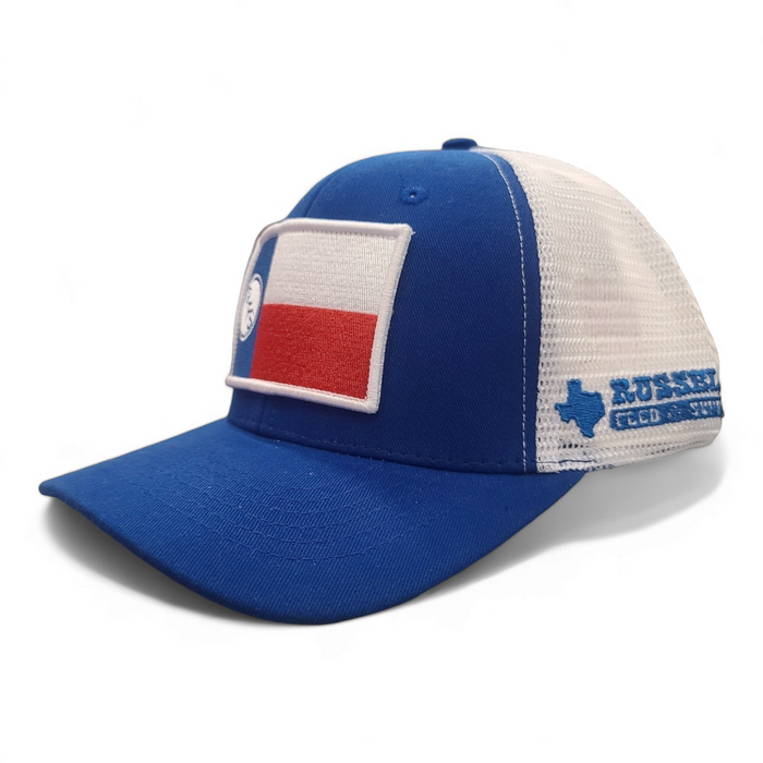 Russell Feed Texas Flag Patch Trucker Cap