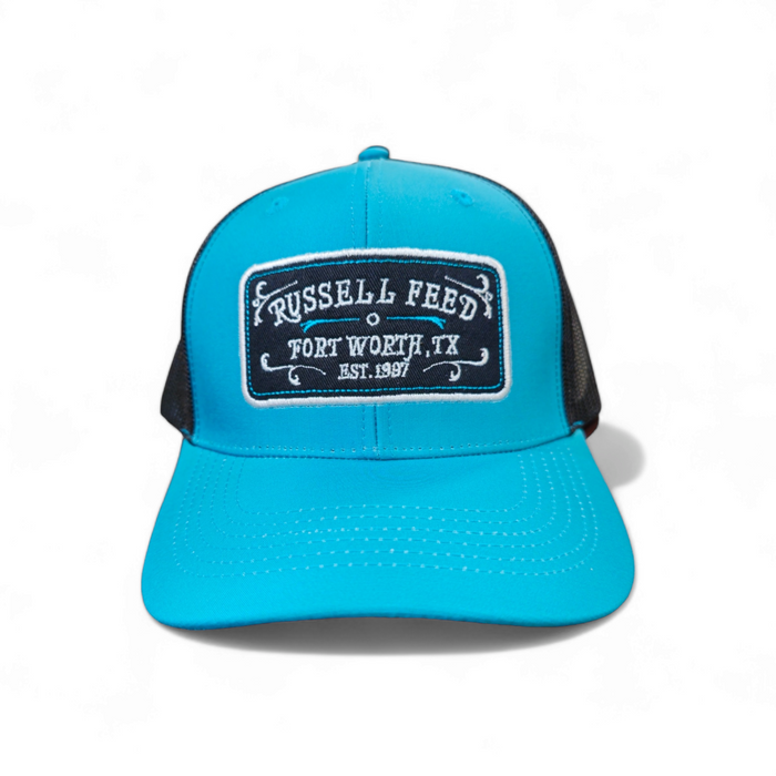 Russell Feed Teal Cap