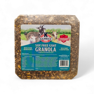 Kalmbach Soy-Free Goat Granola Block 20lb