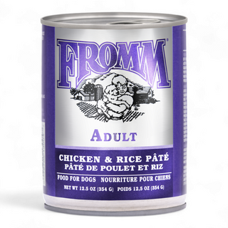 Classic Adult Chicken & Rice P√¢t√© Dog Food Case of 12 (12.5oz Cans)