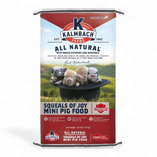 Kalmbach Squeals Of Joy Mini Pig Food 25lb