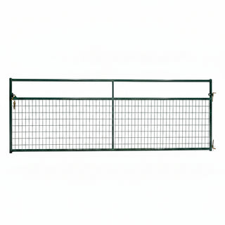 Priefert Wire Filled Economy Gate, 12ft-Green