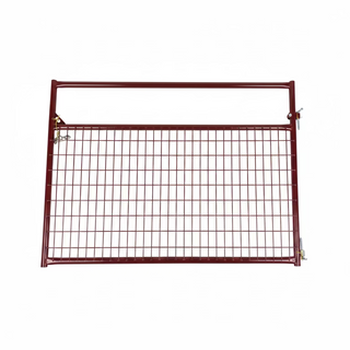 Priefert Wire Filled Economy Gate, 6ft-Red