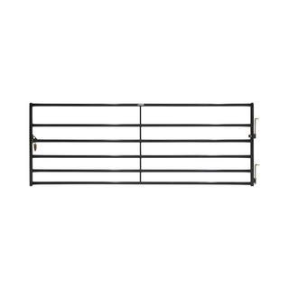 Priefert Bull Gate, 12ft-Black