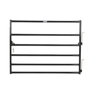 Priefert Bull Gate, 6ft-Black