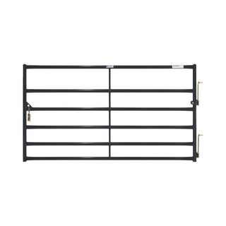 Priefert Bull Gate, 8ft-Black