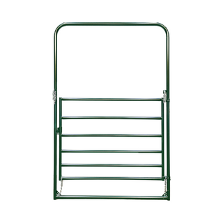 Priefert Economy Bow Gate, 6x9'-Green