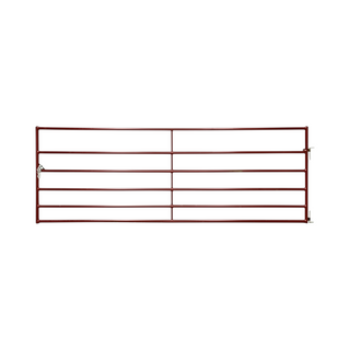 Priefert Economy Gate, 10ft-Red