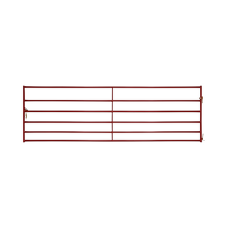 Priefert Economy Gate, 14ft-Red