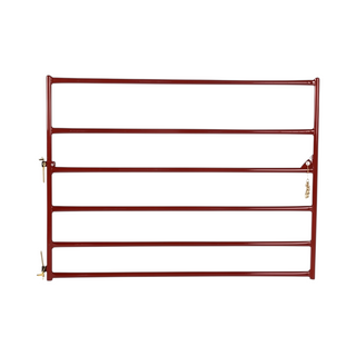 Priefert Economy Gate, 6ft-Red