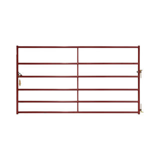 Priefert Economy Gate, 8ft-Red