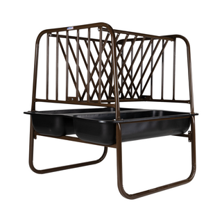 Priefert Pasture Horse Feeder, Double Bunk