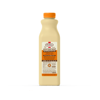 Primal Frozen Raw Pumpkin Spice Goat Milk for Cats and Dogs, 32oz
