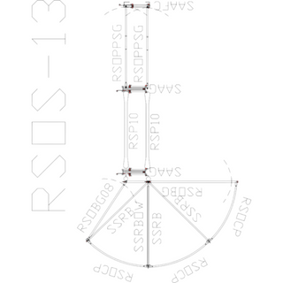 Priefert Rough Stock Open Sweep 135 Degree with 20' Adj. Alley, Preg Panels, Block & Load Gates - RSOS-13