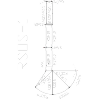Priefert Rough Stock Open Sweep 135 Degree with 30' Adj. Alley, Preg Panels & Blocking Gate - RSOS-1