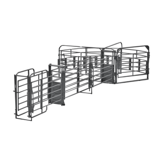Priefert Rough Stock Open Sweep 135 Degree with 30' Adjustable Alley, Preg Panels, Block Gates & Load Gate - RSOS-8