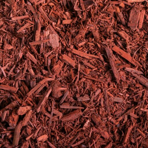 The Organic Recycler: Red Landscaping Mulch 2 Cubic Foot