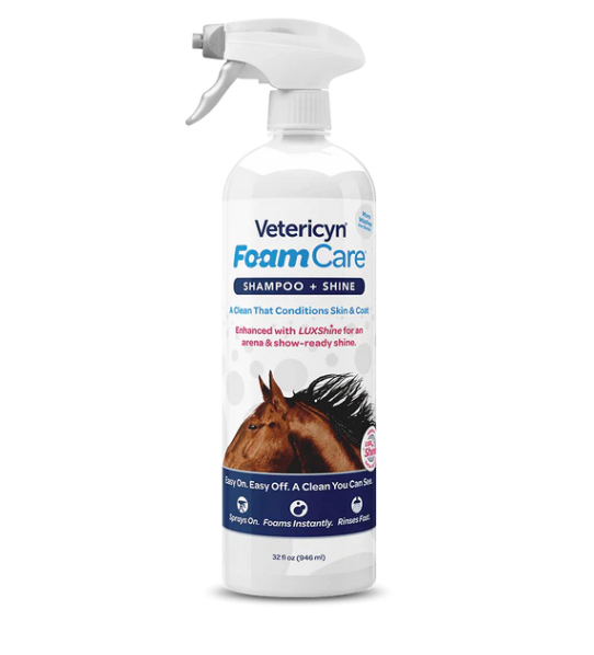 Vetericyn FoamCare Equine Shampoo