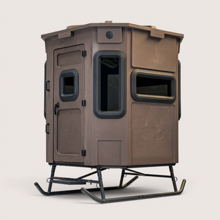 Titan Pro Archery & Rifle Combo Blind, with Skid Base