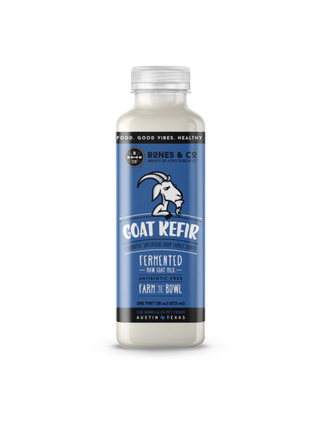 Bones & Co Fermented Frozen Raw Goat Kefir, 16oz