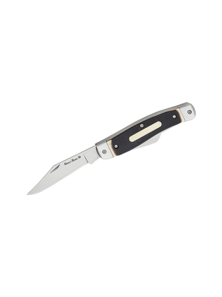Ranch Boss III Stockman Cold Steel Folding Knife with Leather Pouch, 3.5in