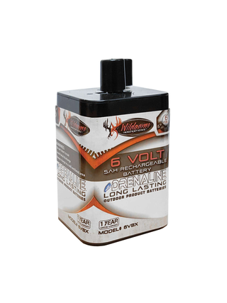 6 Volt 5AH Rechargeable Springtop Battery