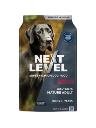 Next Level Super Premium Giant Breed Mature Adult Dry Dog Food, 50lb