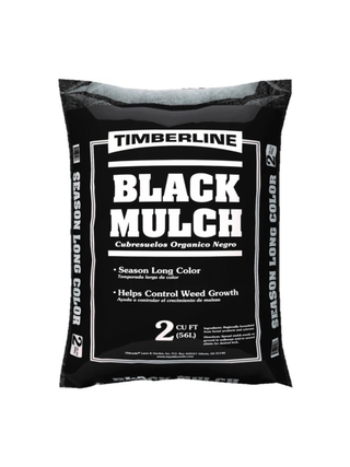 Timberline Black Mulch, 2 cu. ft
