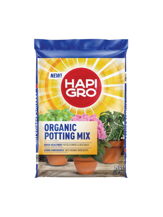 Hapi-Gro All Purpose Organic Potting Soil Mix, 25qt