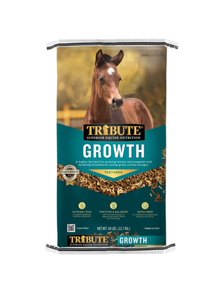 Tribute Growth Textured Horse Feed, 50LB