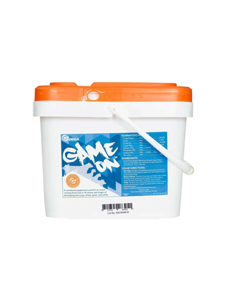 Sunglo Game On Show Animal Swine, Cattle, Lambs & Goat Supplement, 8-lb pail