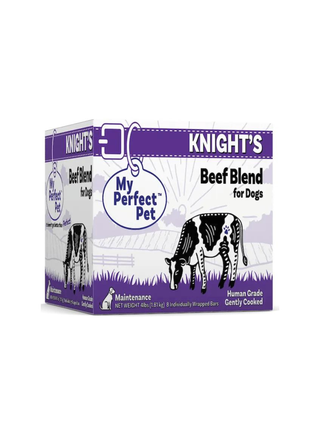 My Perfect Pet Knight's Beef Grain-Free Frozen Dog Food, 4-lb