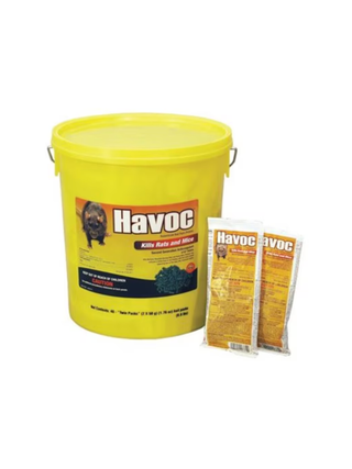 Havoc Rodenticide Pellets 80 Bait Pack