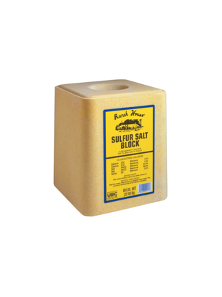 Ranch House Sulfur Salt Brick 50 lb