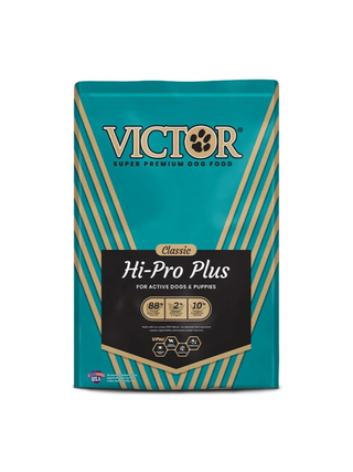 Victor Hi-Pro Plus Formula Dry Dog Food, 15-lb