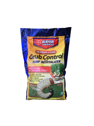 Bayer Advanced’s Season Long Grub Control Plus Turf Revitalizer