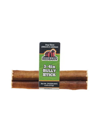Redbarn Naturals Bully Stick 3"-4" Dog Treat, 1 count