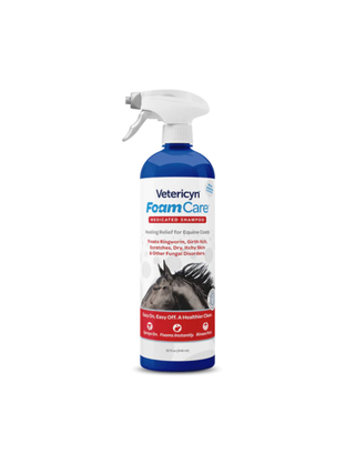 Vetericyn FoamCare Equine Medicated Shampoo