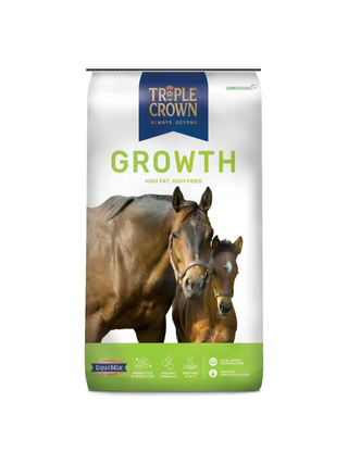Triple Crown Growth Textured Horse Feed, 50lb