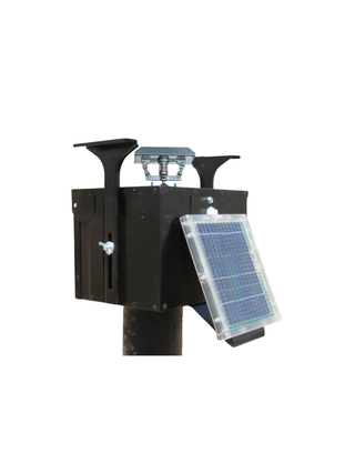 Deer Feeder 12-Volt Unit w/Motor, THE-ELIMINATOR, THE-TIMER, & Solar Panel