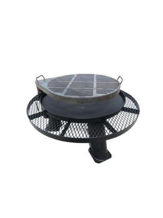 hb-standard-dish-fire-pit-with-grill-shelf