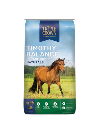 Triple Crown Timothy Balance Naturals Forage Cubes, 50lb