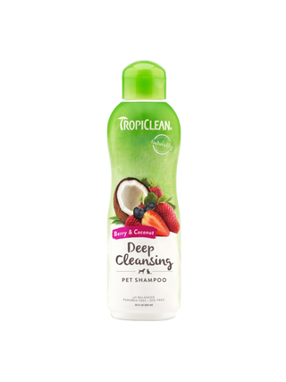 Shampoo Tropiclean Deep Cleansing Berry & Coconut 20oz