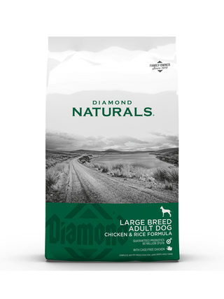 Diamond Naturals Large Breed Chicken & Rice 40lb