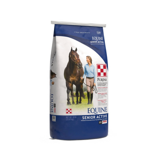 Purina Equine Senior Active Horse Feed 50lb