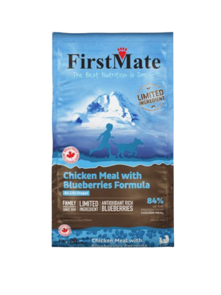 First Mate Chicken Meal With Blueberries Formula 5lb or 25lb Bag