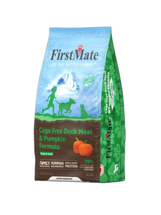 First Mate Cage Free Duck Meal With Pumpkin 5lb or 25lb Bag