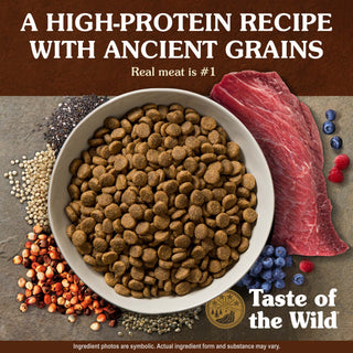 Taste Of The Wild Ancient Prairie Canine Recipe with Roasted Bison & Roasted Venison